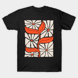 Plum & Flamingo: Les Fleurs | Flower Market Color Series 06 T-Shirt